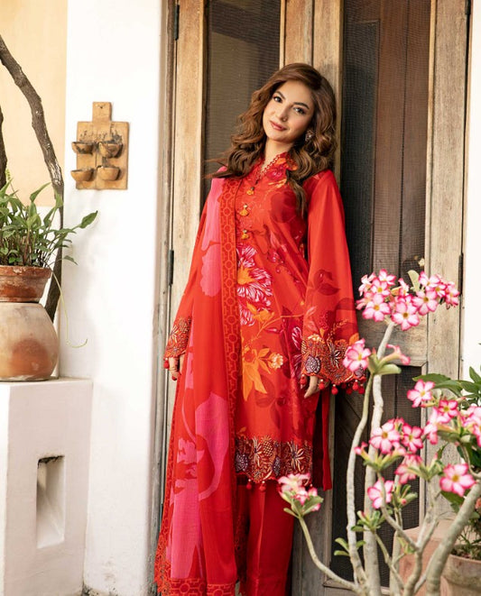 M.Basics Unstitched Lawn-D907A