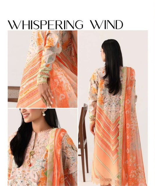 Roheenaz Rosette Lawn-D07A