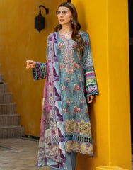 Elaf Signature Emb Lawn-D07B