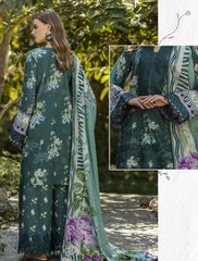 Elaf Print Chikankari Lawn-ELK-07B