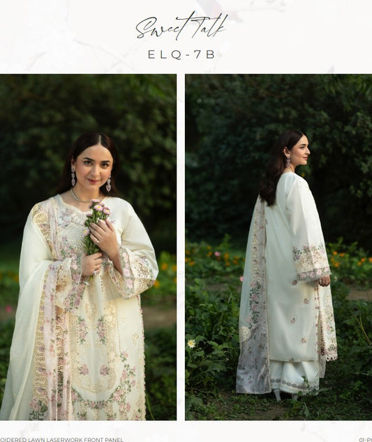 Elaf Luxury Lawn-ELQ-7B