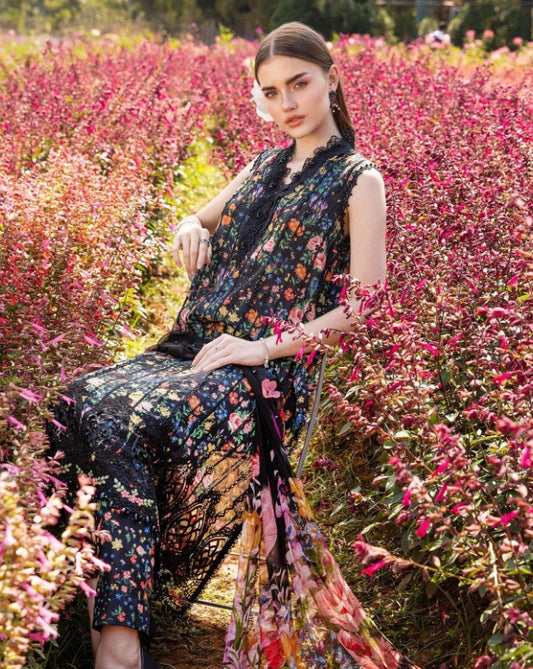 M.Prints Summer Spring Lawn-D07B