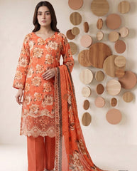 Sumbul Emb Printed Cotton-D07