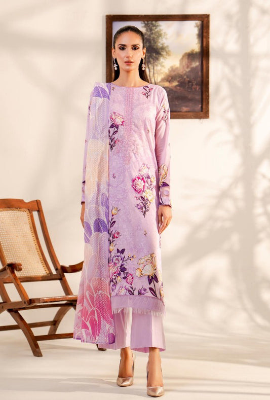 Kroma Emb Printed Chikankari - Munaf Textile 