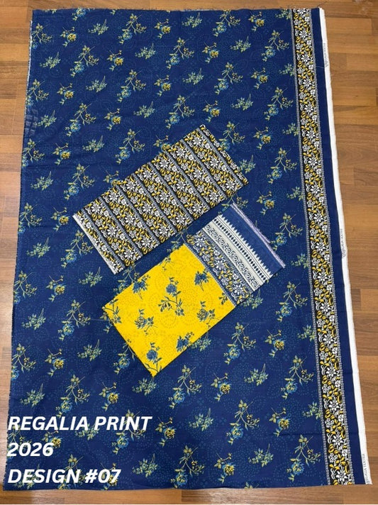 Regalia Ready To Wear Prints-D07