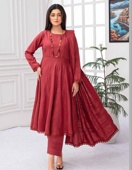 Heer Dhanak Jacquard-D07