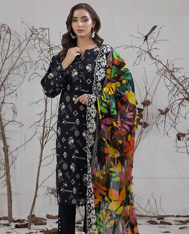 Salina Ready To Wear 03Pcs Cotton-D07