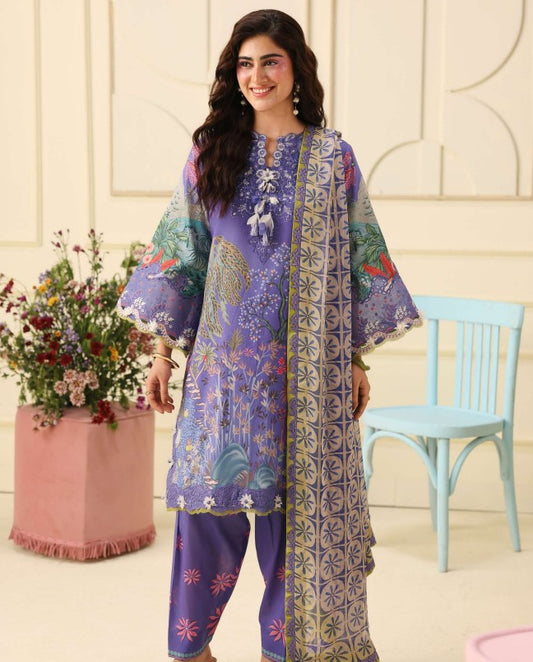Mushq Soleil Hemline Prints-D07