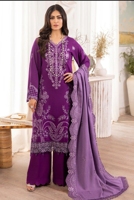 Orchid Luxury Embroidered