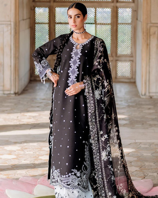 Cross Stitch Eid Lawn-D07