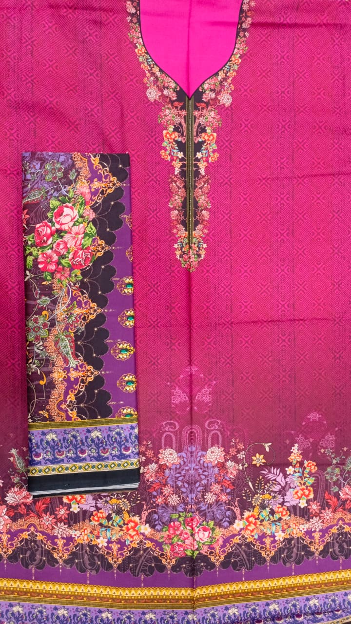 AK Printed Linen-D07