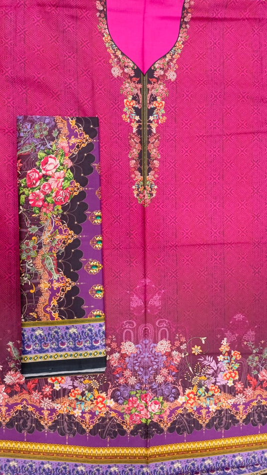 AK Printed Linen-D07