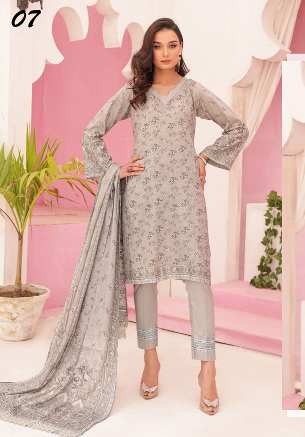 Soghat Veda Printed Lawn-D-07