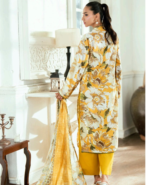 Regalia Stitched Jacquard Cambric-D07