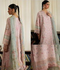 Aabyaan Print Luxe Linen-AK-07