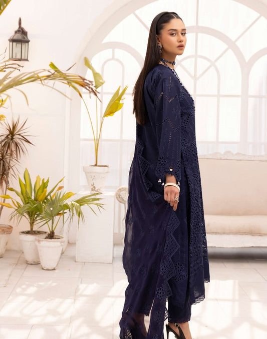 Noor E Chasham Emb Lawn-D07
