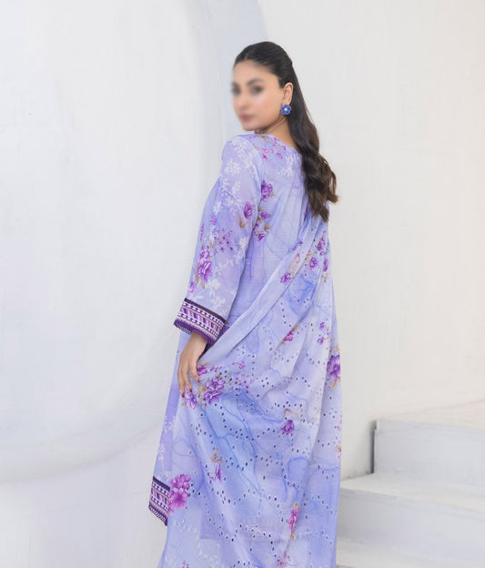 Fantak Silsila Printed Lawn-D07