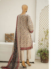 Riwayat Emb Stitched Lawn-D07