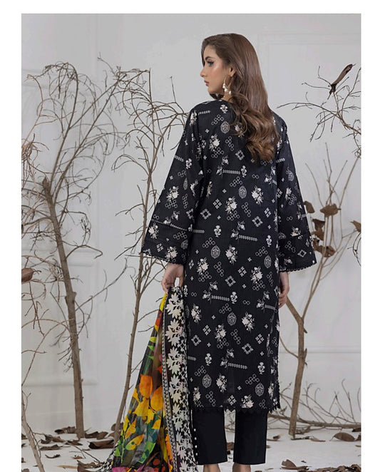 Salina Ready To Wear 03Pcs Cotton-D07