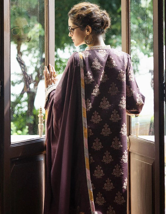 Mushq Seraph Jacquard Lawn-D07