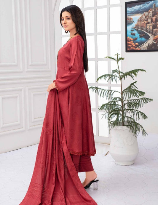 Heer Dhanak Jacquard-D07
