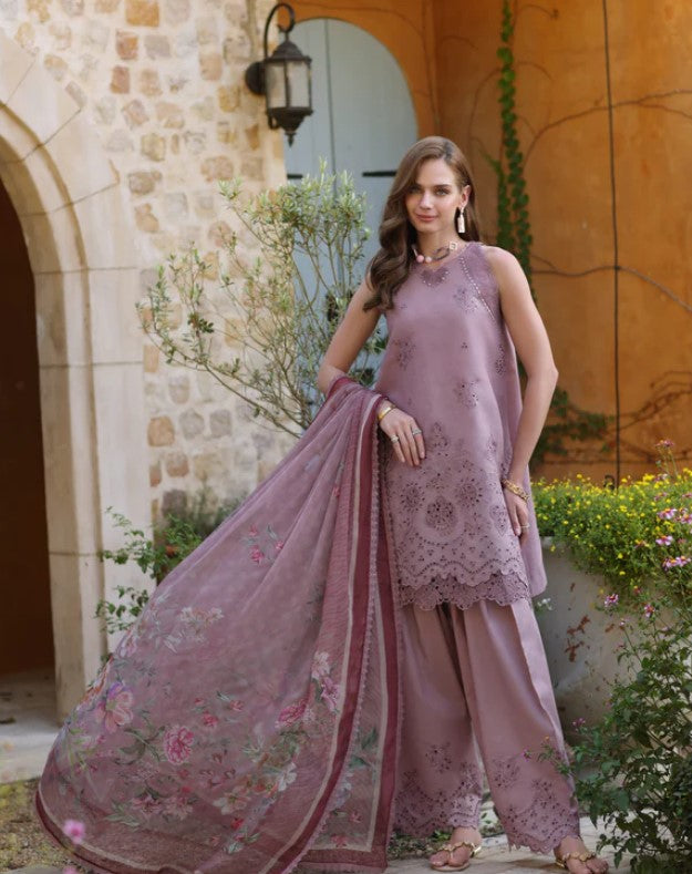 Noor Luxe Chikankaari-D08A