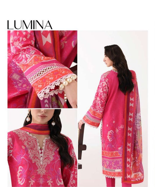 Roheenaz Rosette Lawn-D08A