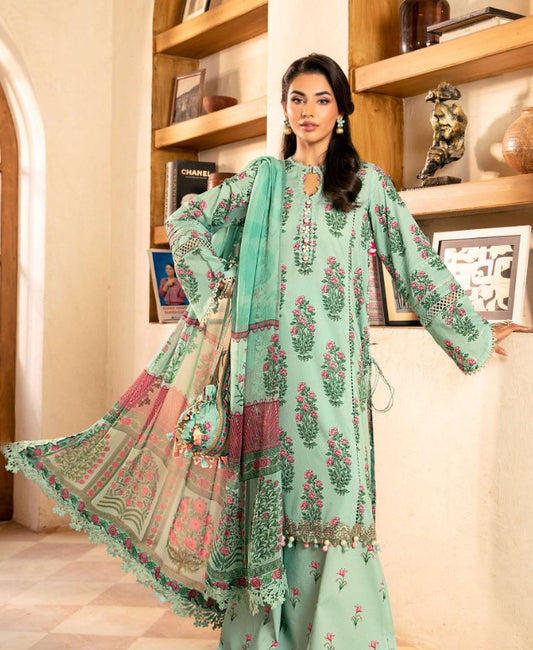 M.Basics Unstitched Lawn-D908B
