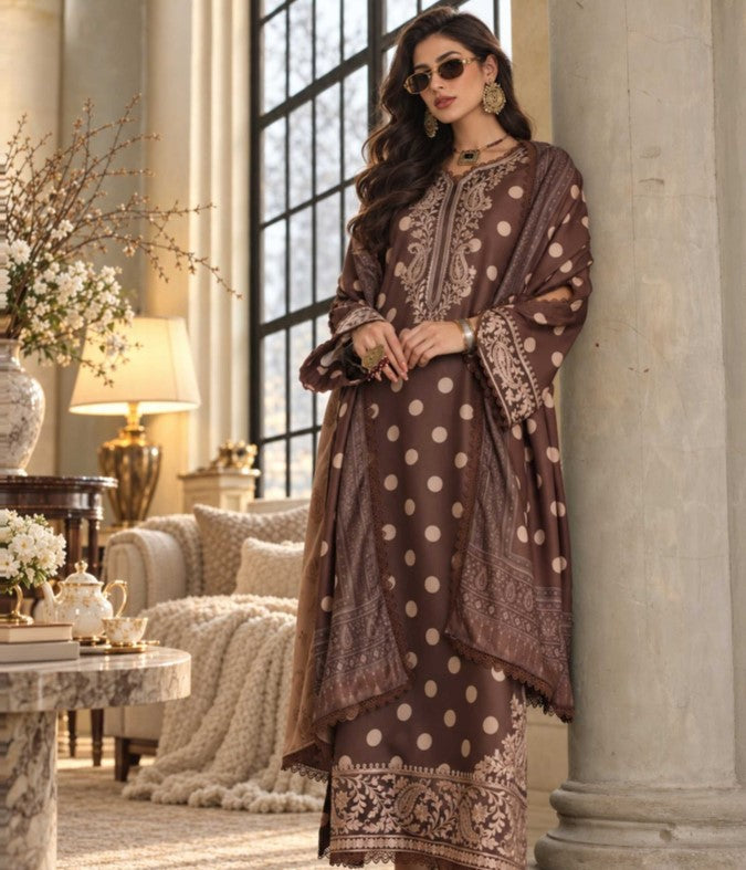Noor Winter Emb Printskhaas-D8 B