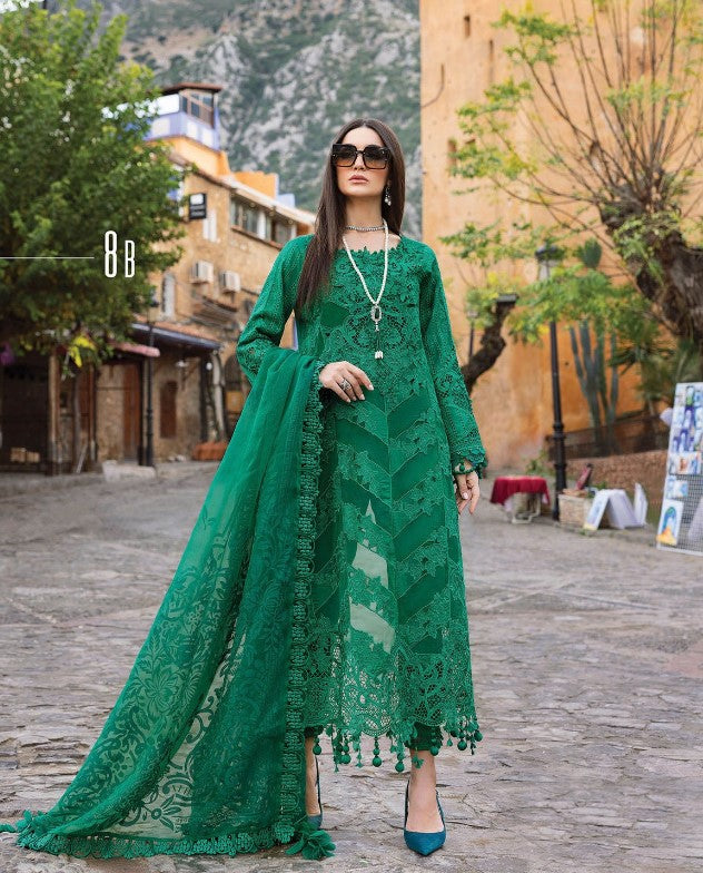 Maria B Voyage A Luxe Lawn-D08B