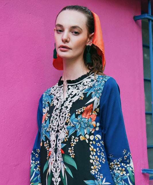 Mushq La Dolce Hemline Prints-D08B