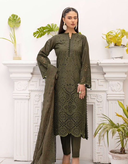 Noor E Chasham Emb Lawn-D08