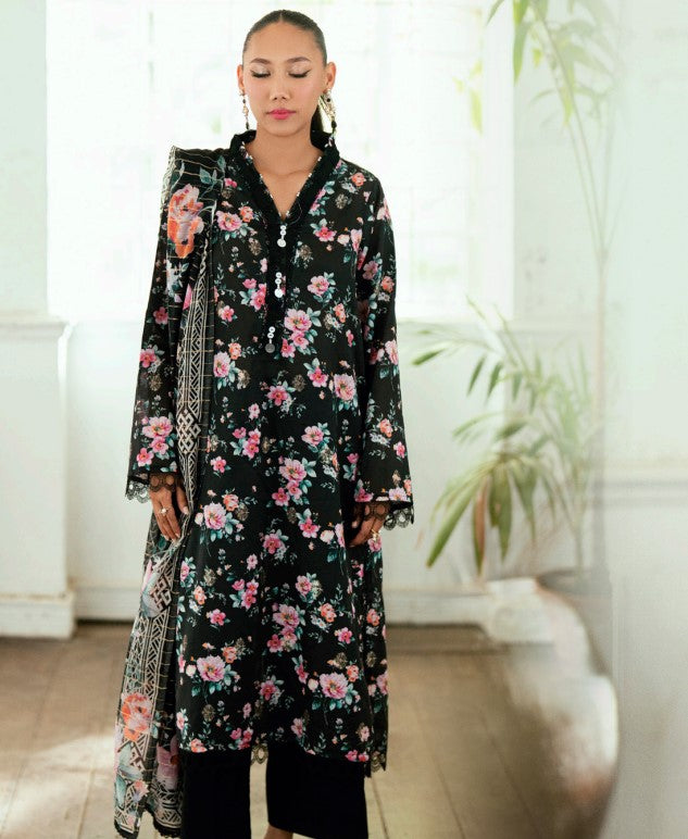 Regalia Stitched Jacquard Cambric-D08