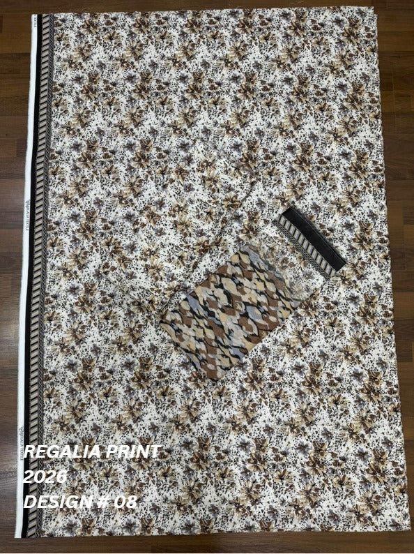 Regalia Ready To Wear Prints-D08