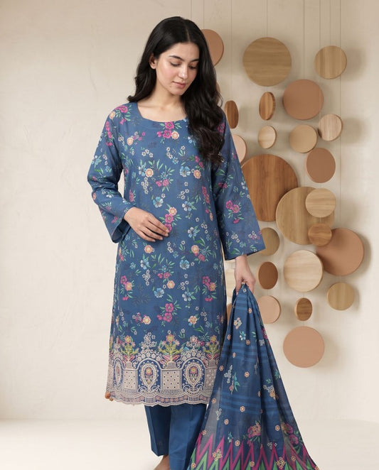 Sumbul Emb Printed Cotton-D08