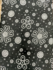 Black & White Printed Lawn-D07