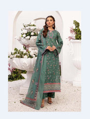 Haya Printed Lawn By Legends-D08