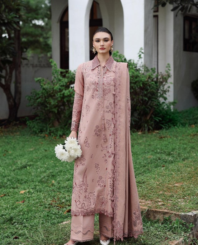Qalamkar Q Linen -KL08 Veil