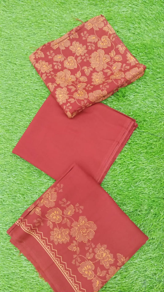 Printed Marina Winter Suit-D08