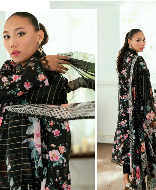 Regalia Stitched Jacquard Cambric-D08