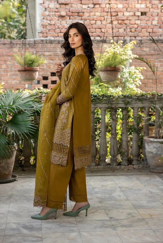 Farasha Bahaar Emb Lawn-D-08 SUMMER BLOOM