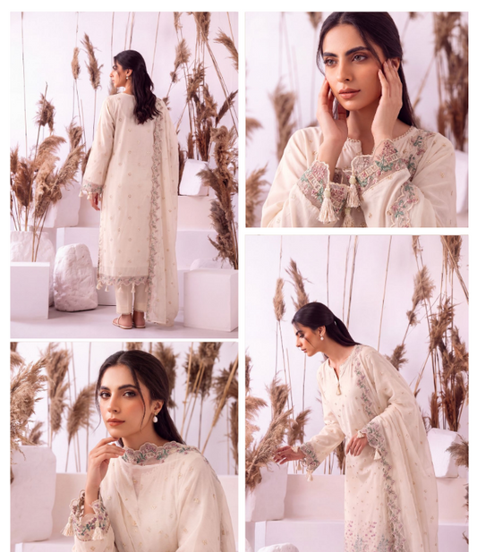 Soghat Nysa Chikankari Cambric-D08