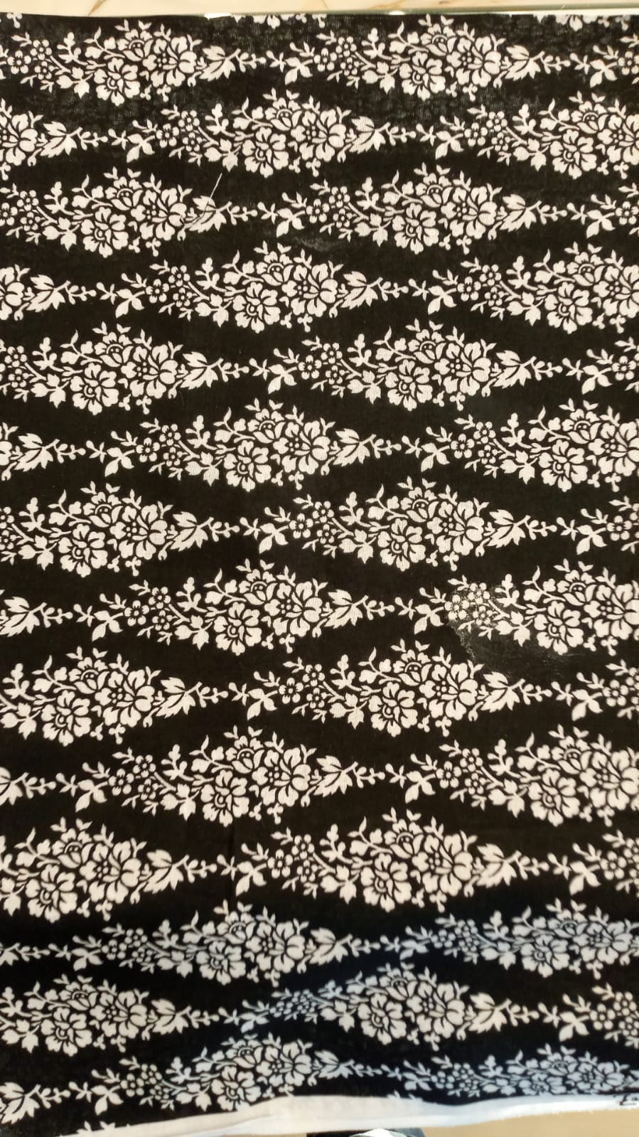Sahla 02Pcs Printed Black & White-D09