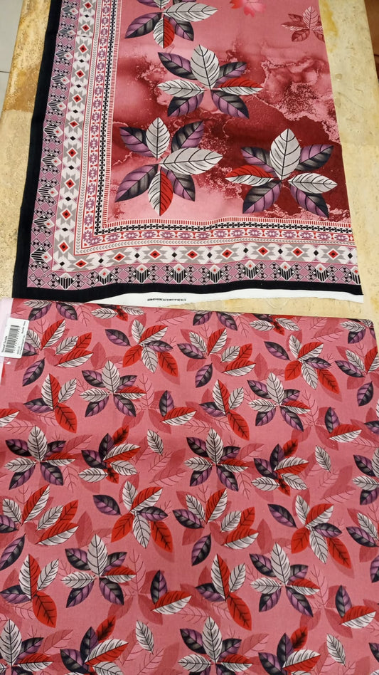 AK Digital Printed Linen-D09