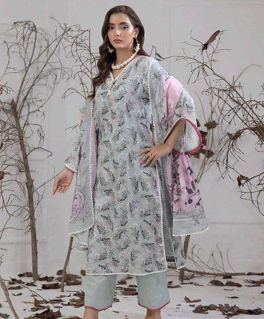 Salina Ready To Wear 03Pcs Cotton-D09