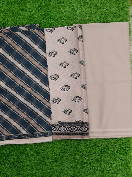 Bin Saeed Printed Cotton-D09