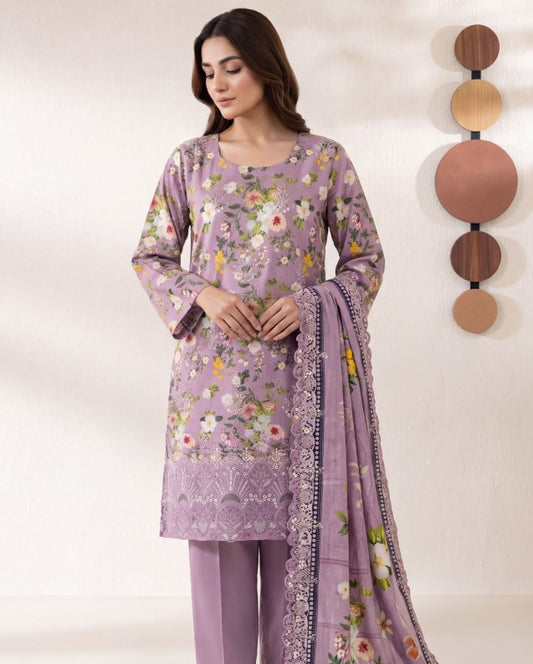 Sumbul Emb Printed Cotton-D09