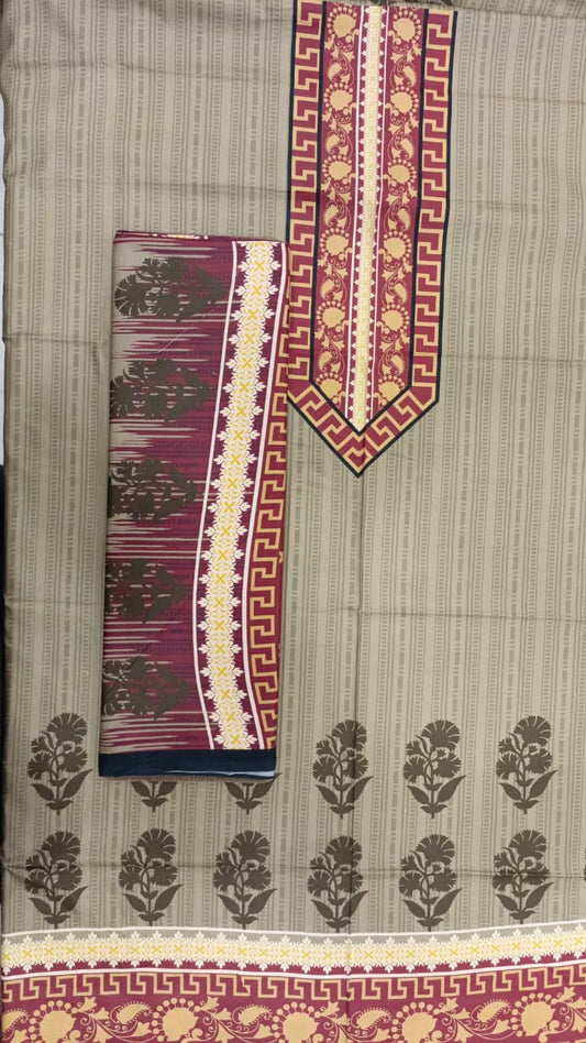 AK Printed Linen-D09