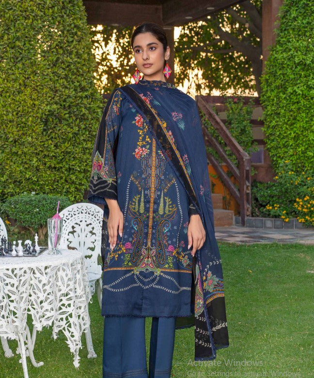 Coral Summer Basics Lawn -D09