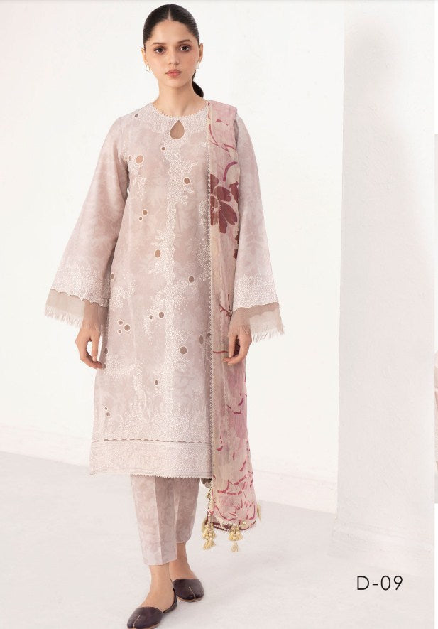 Delia Emb Lawn -D-09